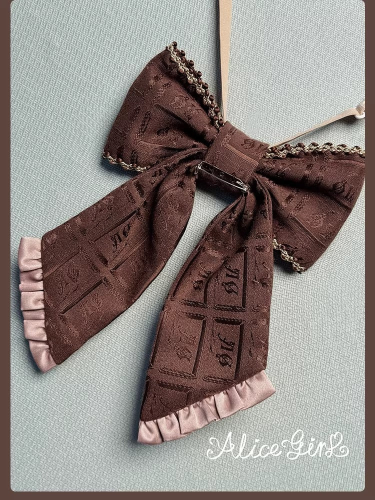 【受注予約~3/3】Chocolate Bear アクセサリー【Alice Girl】