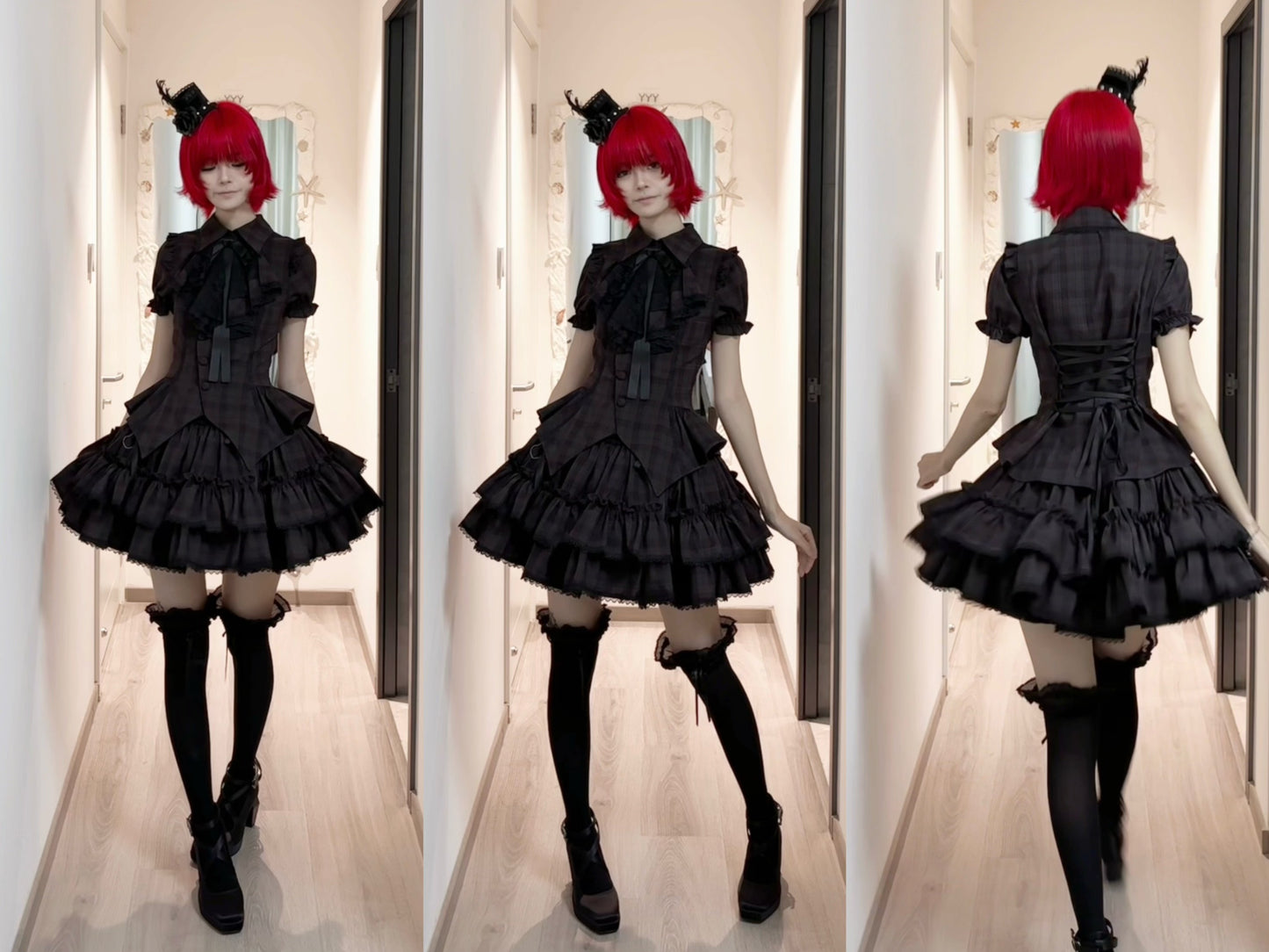 【受注予約~6/11】Layla Nocturne スカート・ドロワーズ【Evegie】