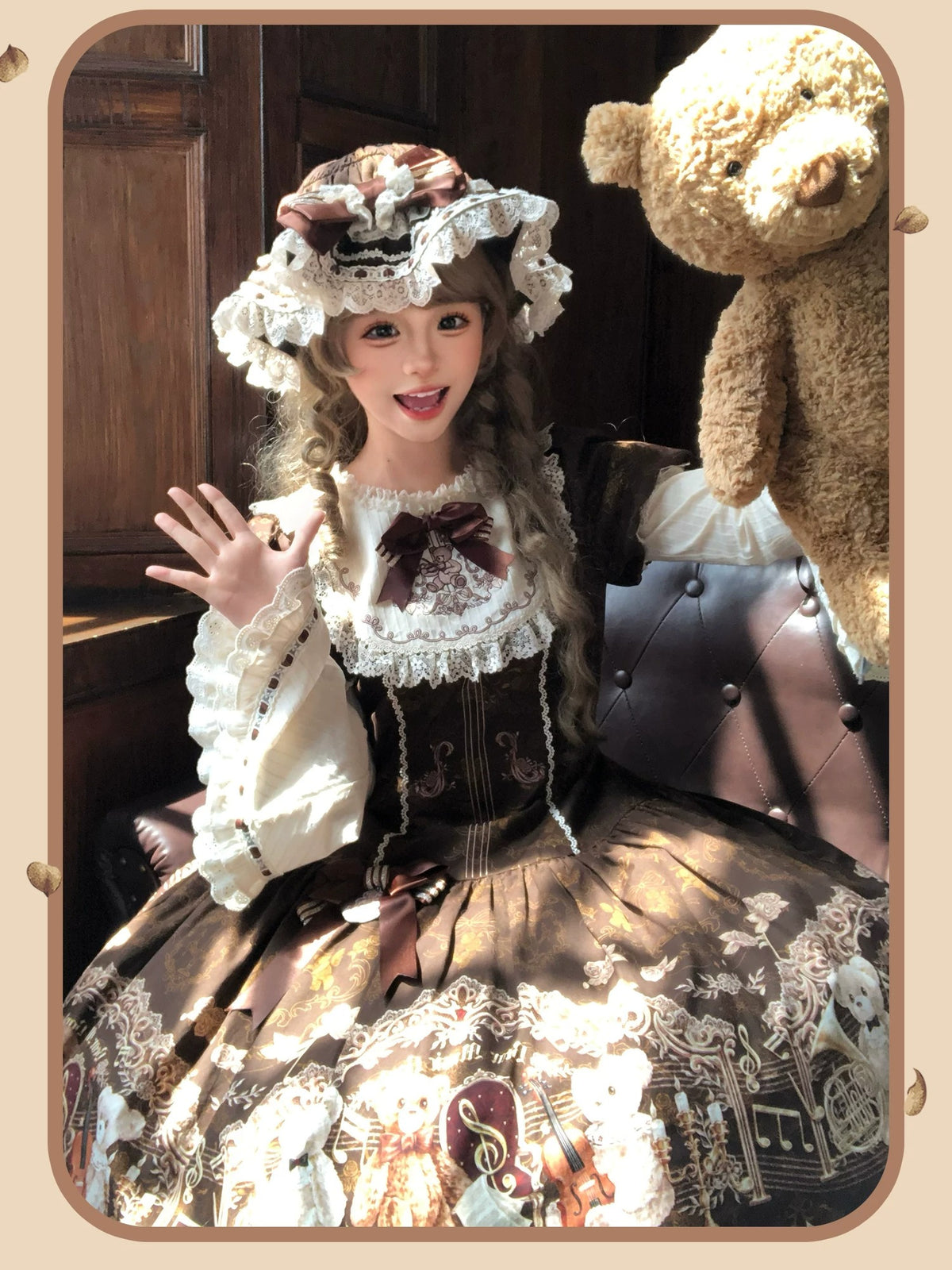 【受注予約~10/26】Teddy Bear Symphony アクセサリー【双生小熊】