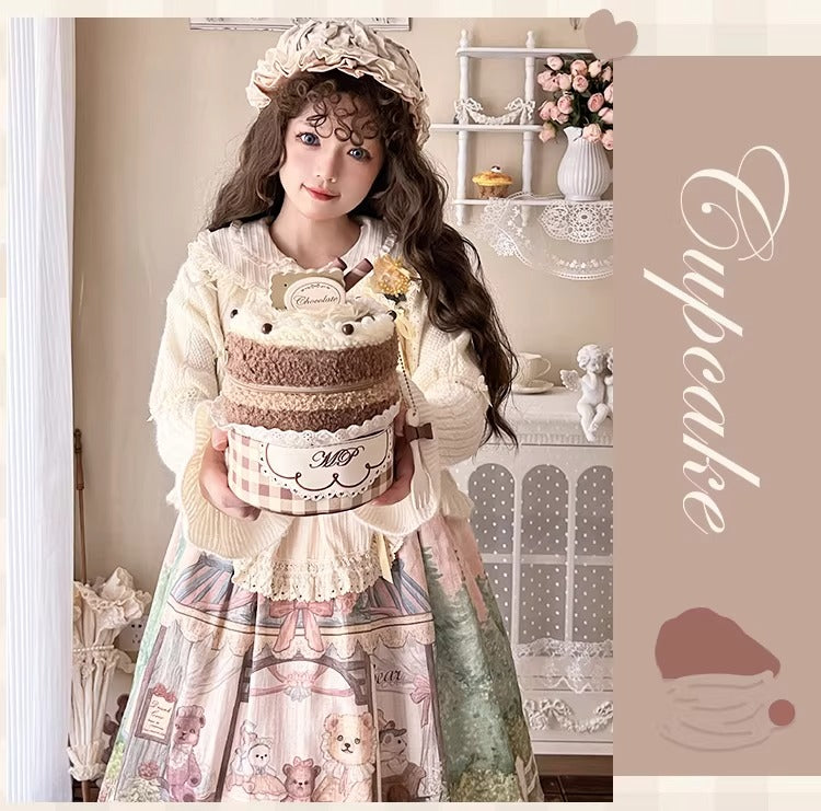 【受注予約~1/26】CupCakes バッグ【花与珍珠匣】