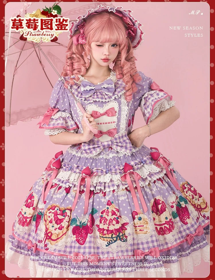 【受注予約~8/27】Strawberry Cake Illustration 2026ver. ワンピース【花与珍珠匣】