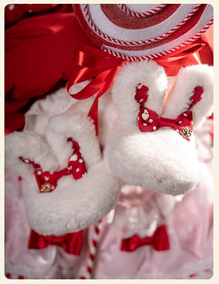 【受注予約~11/12】Winter Rabbit ショートダウンコート【花与珍珠匣】