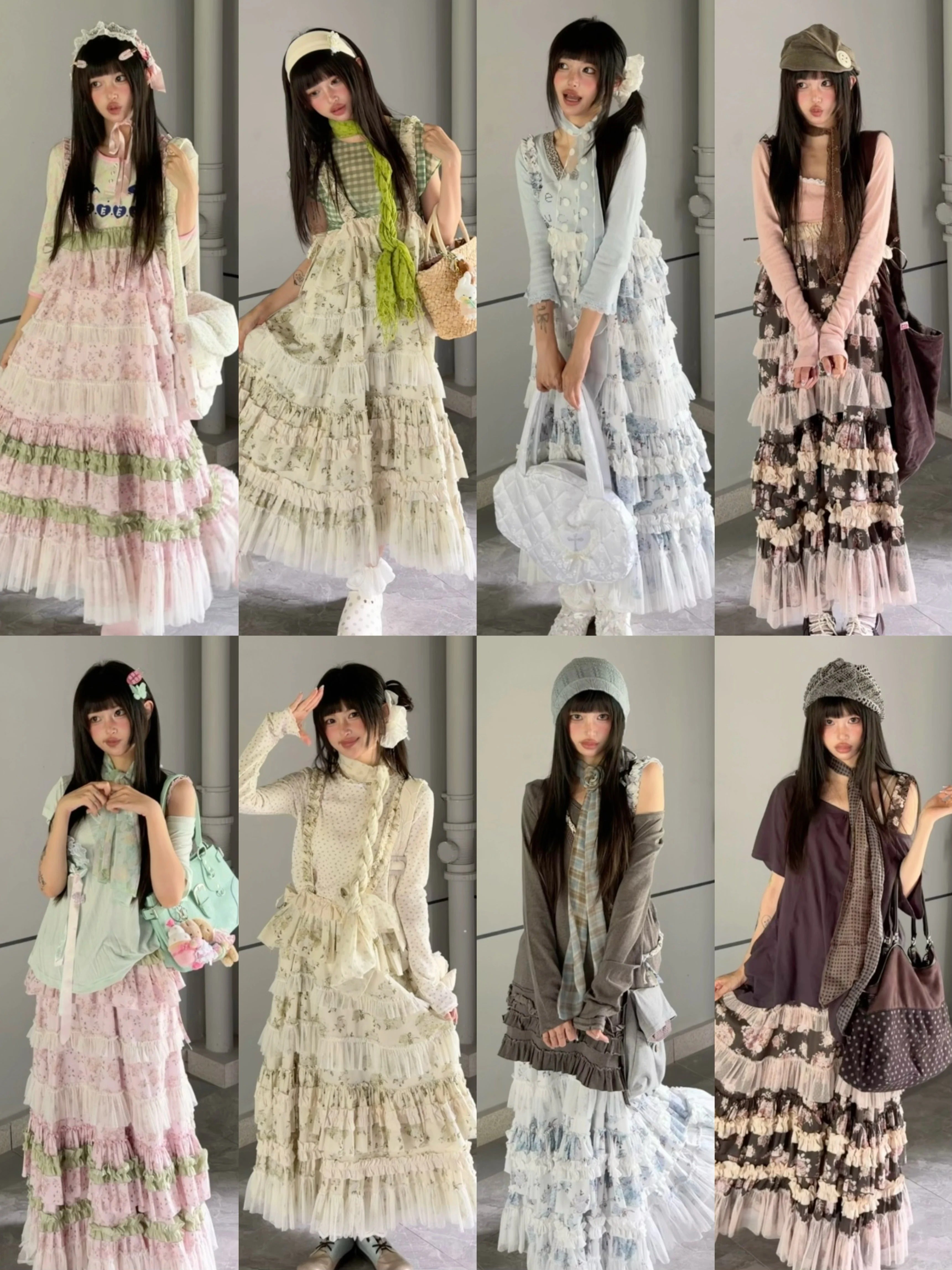 Bouquet of flowers for autumn 2026 ジャンパースカート(タイプ2