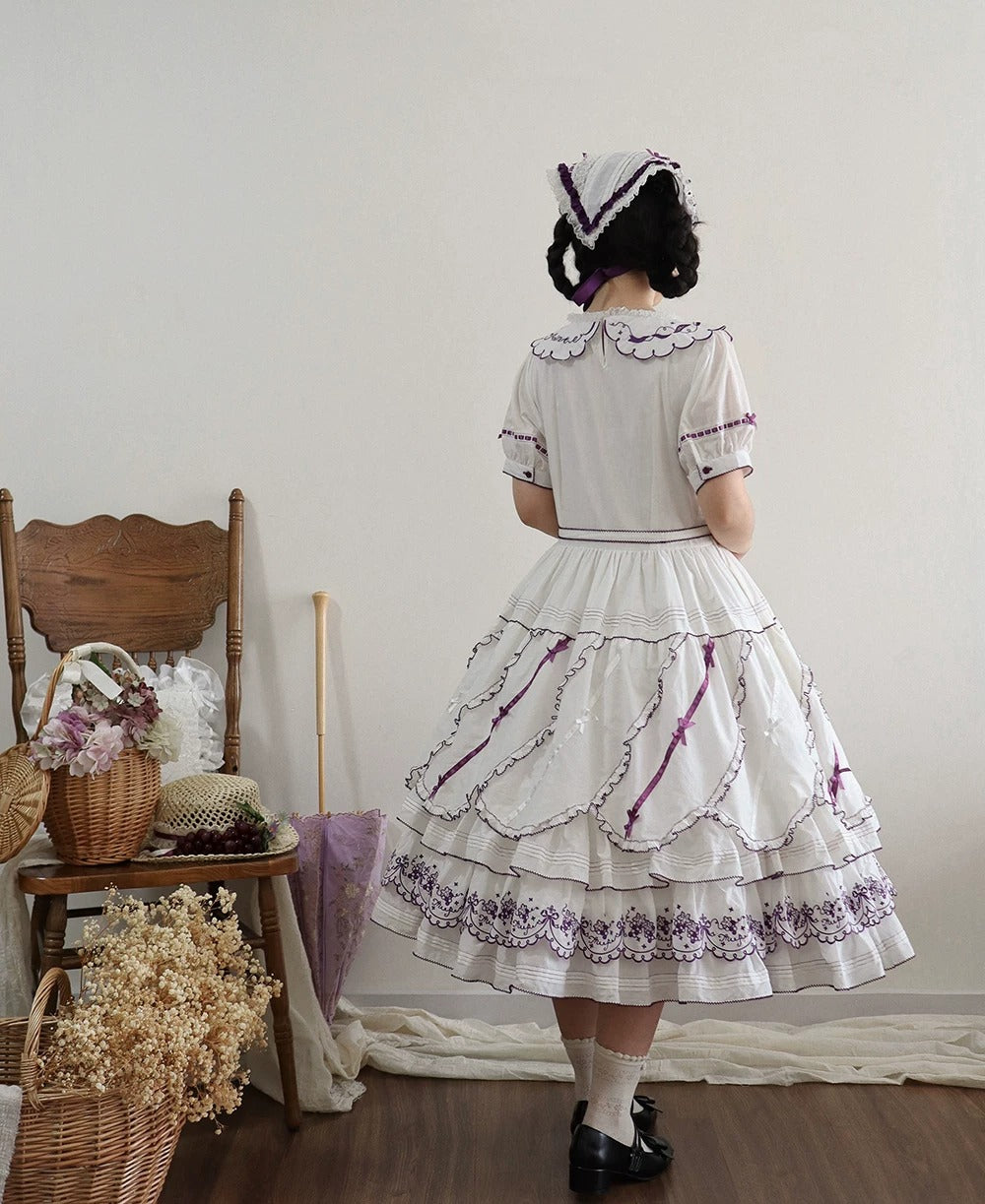 【受注予約~7/23】Orchard of the Four Seasons ワンピース(タイプ2)【Miss Point】