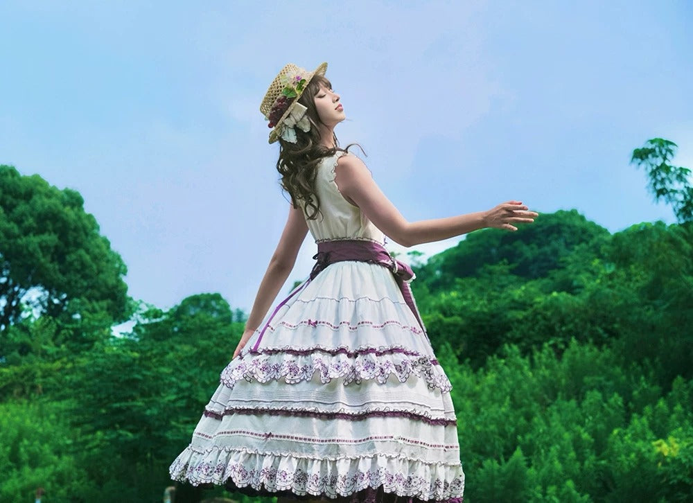 【受注予約~7/23】Orchard of the Four Seasons ジャンパースカート【Miss Point】