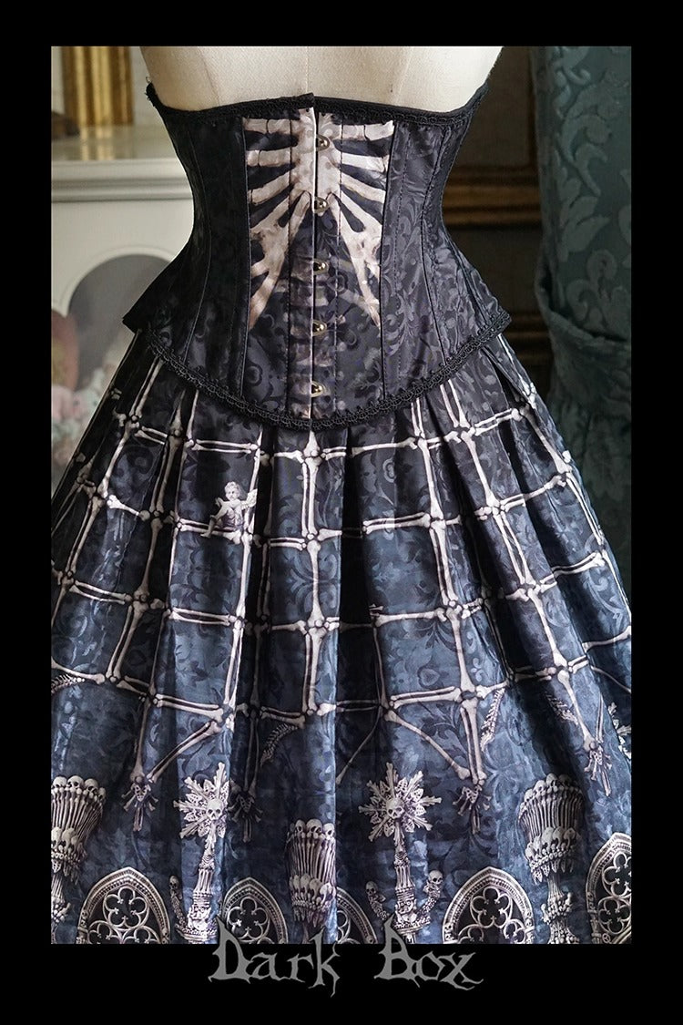 【受注予約~11/10】Ossuary スカート【Dark Box】