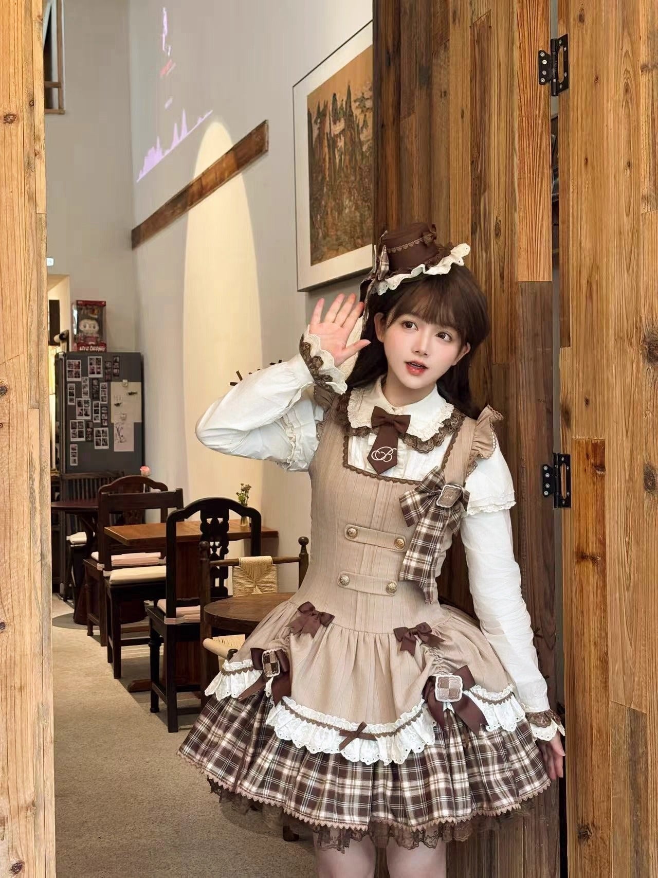 【受注予約~11/27】Cookie Detective ジャンパースカート【MQ】