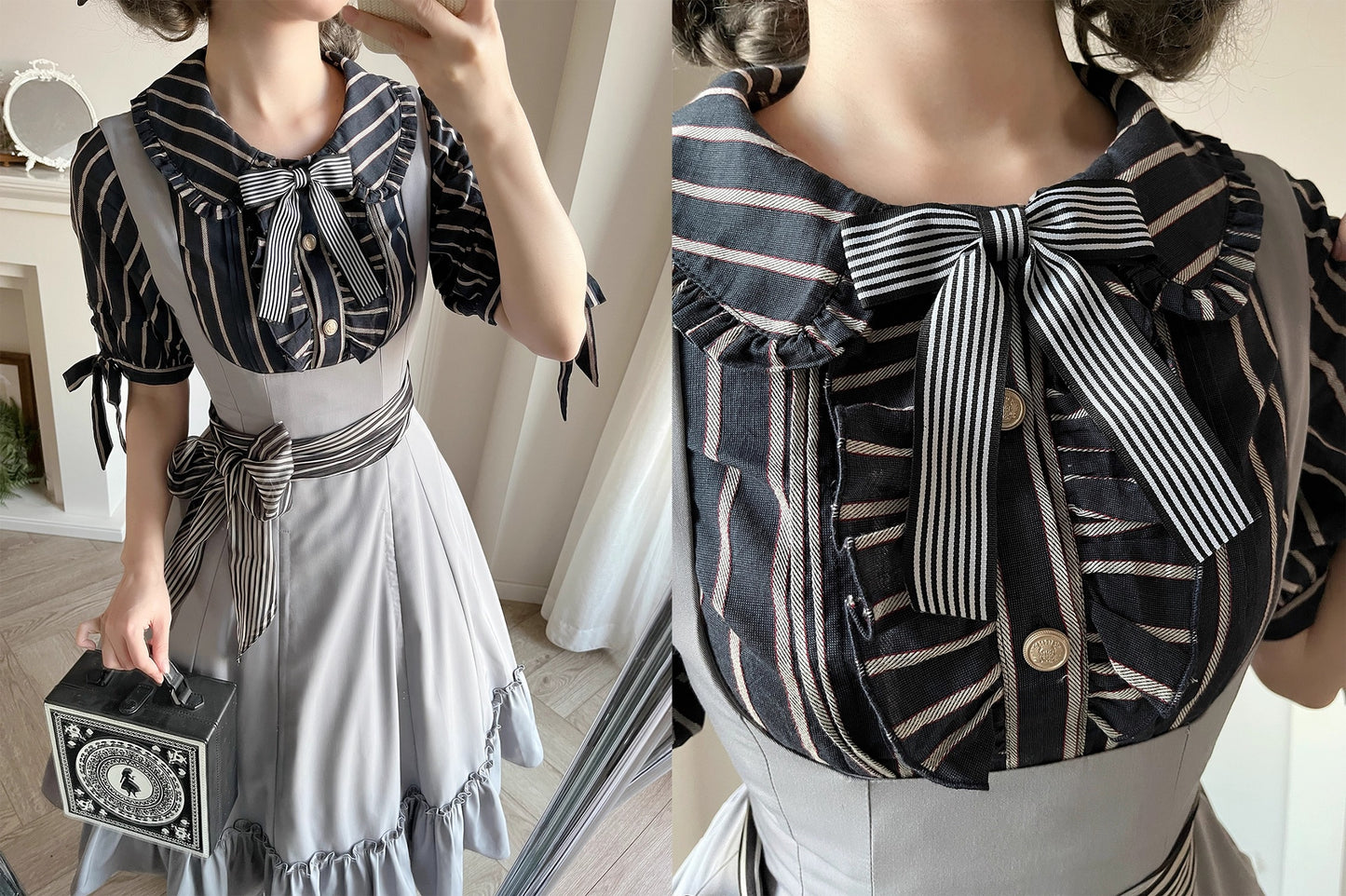 【受注予約~12/4】Black Forest ジャンパースカート【berryandwood】