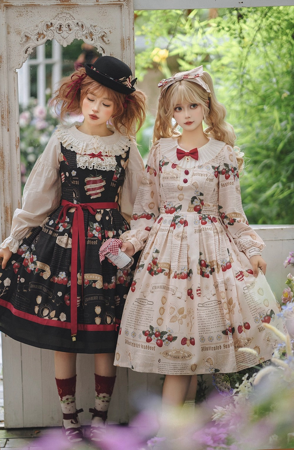 【受注予約~9/17】Grass art collection ジャンパースカート【Miss Cube】