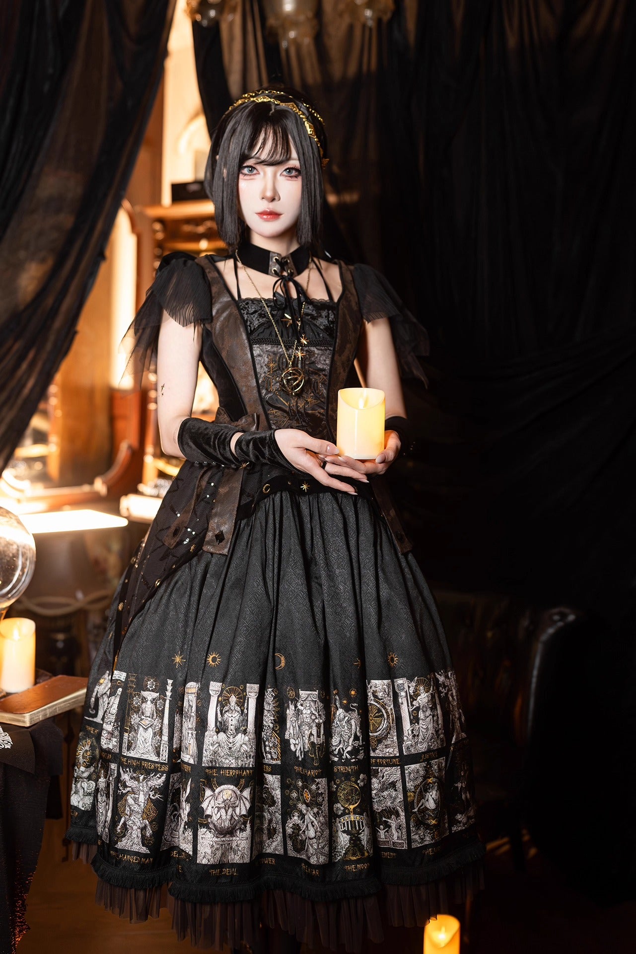 [Pre-orders available until November 5th] ONE TAROT Dress/Jumper Skirt [Lilith House]