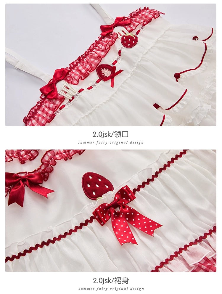 【受注予約~12/28】Strawberry Angel 2.0 ジャンパースカート(タイプ1)【仲夏物語】