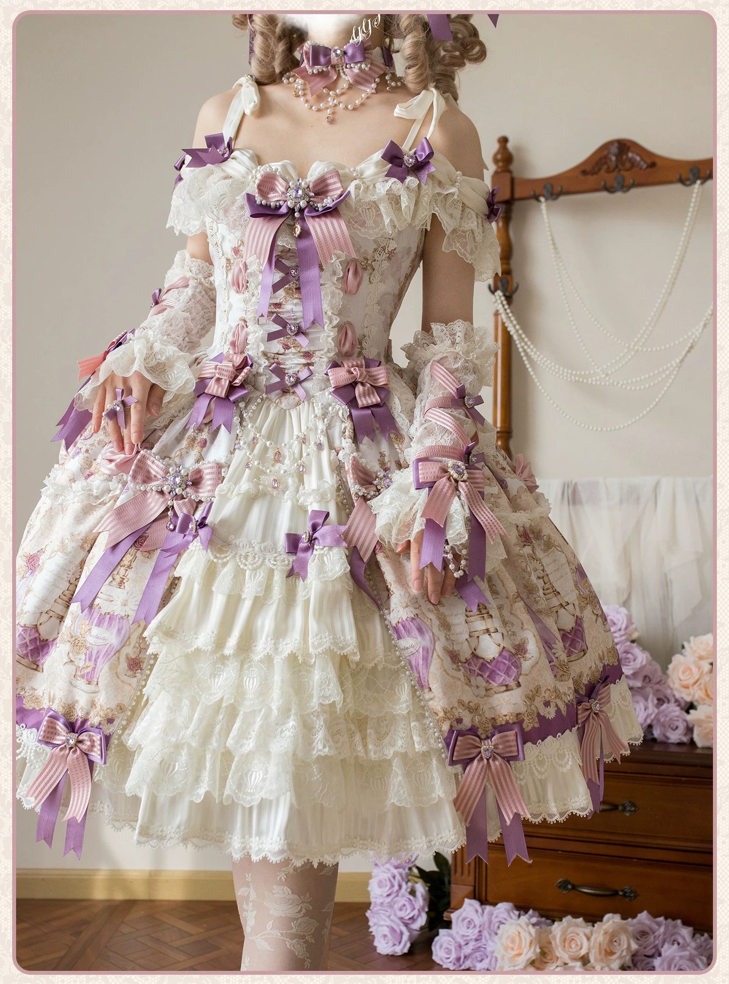 Antique Jewel Fragrance Accessoire【Zwillingsbären】