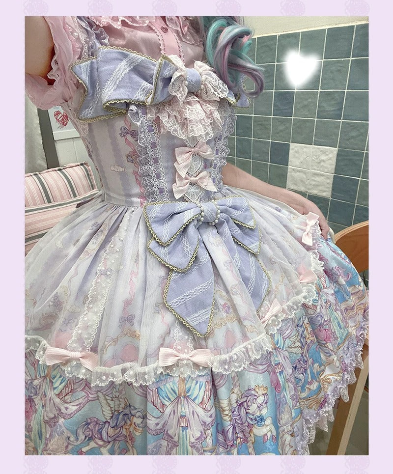 【受注予約~10/29】Paradise Carnival ワンピース・カチューシャセット【Doki Cherry】