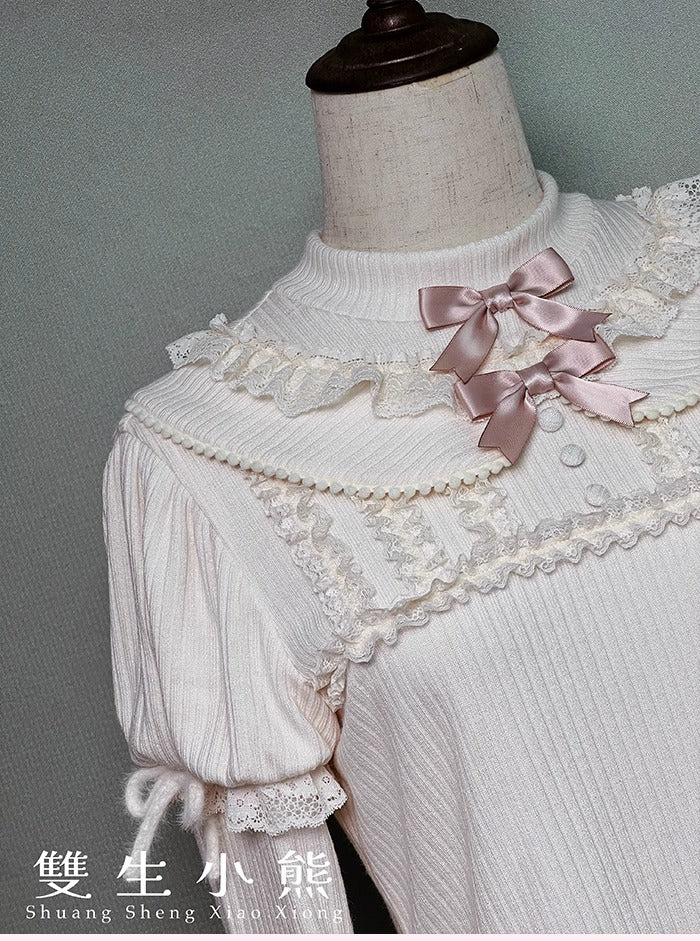 【受注予約~10/23】Frosted Sugar Rabbit トップス【双生小熊】