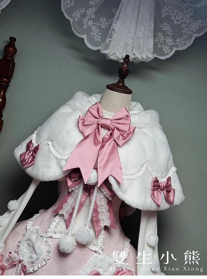 【受注予約~10/23】Frosted Sugar Rabbit ケープ【双生小熊】