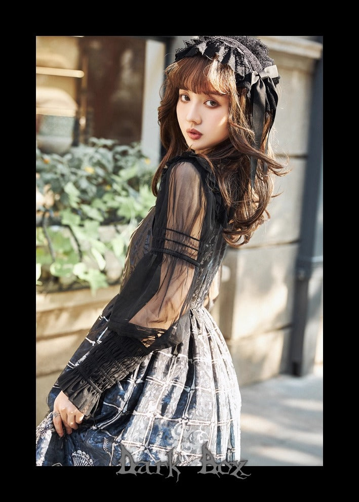 【受注予約~11/10】Ossuary ジャンパースカート【Dark Box】