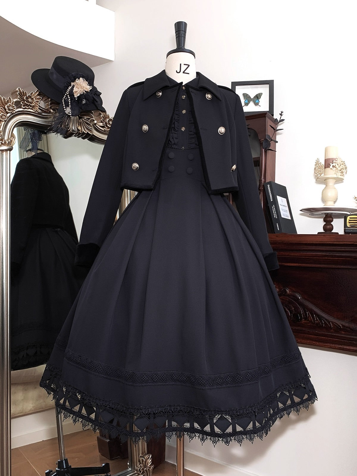 【受注予約~12/25】小夜曲 ジャンパースカート【Little Dipper】