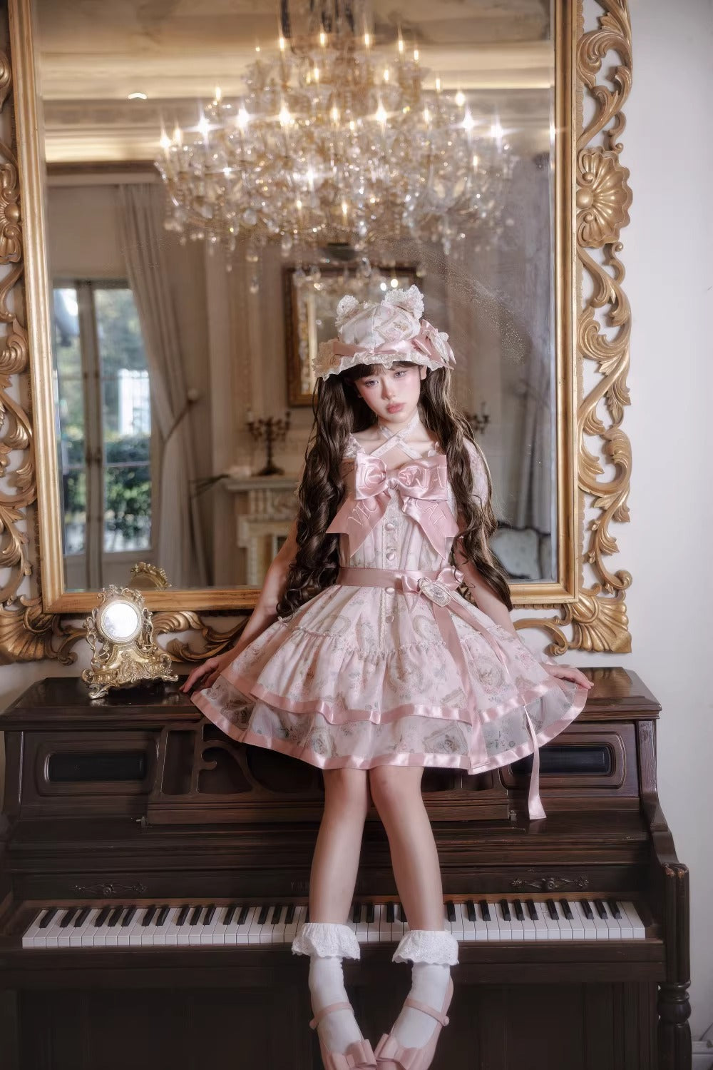 【受注予約~3/5】Victoria Cat ワンピース(タイプ2) 【Moon River】