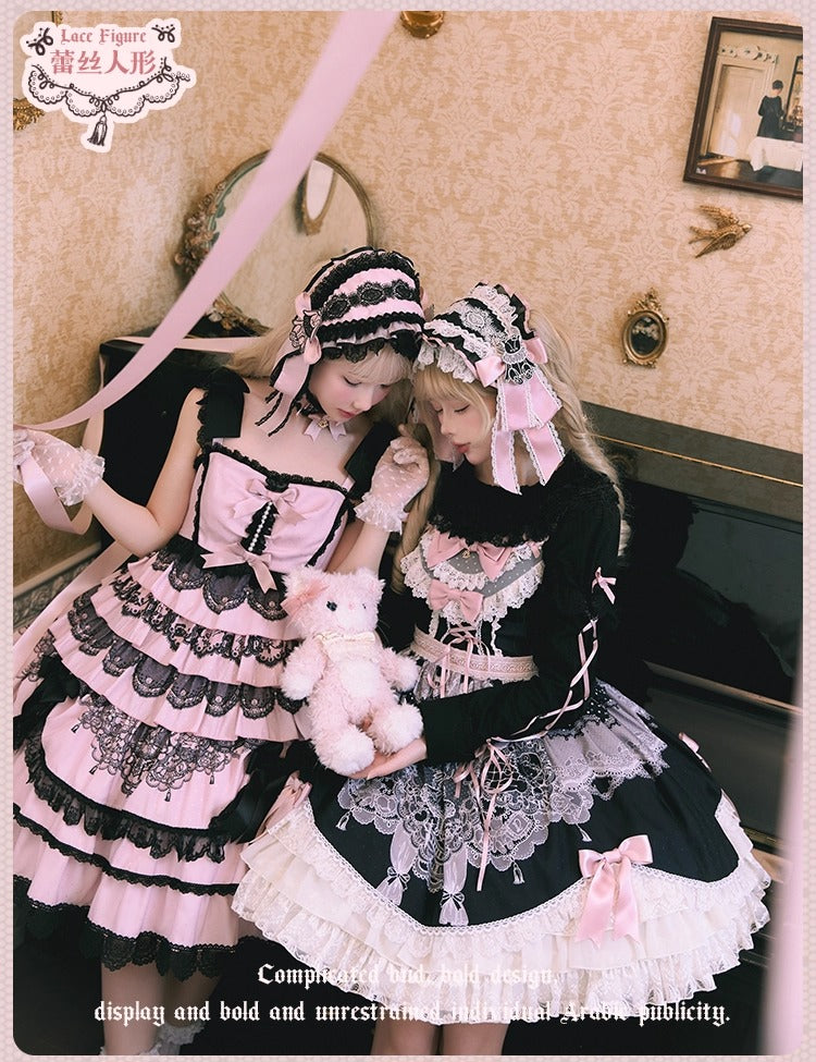 【受注予約~12/23】Race Doll ジャンパースカート(タイプ3)【花与珍珠匣】