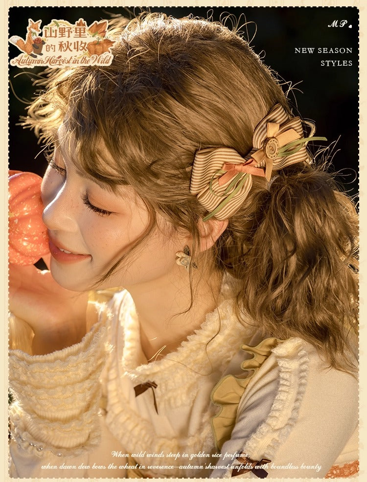 [Pre-orders open until October 2nd] Autumn Harvest in the Hill Accessories [Flowers and Pearl Box]