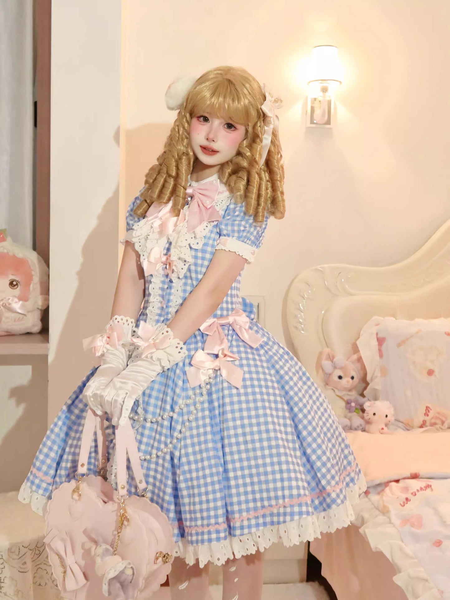 【受注予約~11/20】Ribbondoll ワンピース【Cutey Mask】