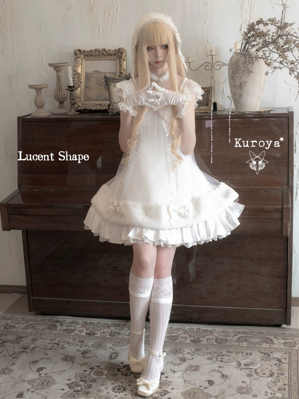 【受注予約~6/3】Lucent Shape ワンピース【Kuroya】