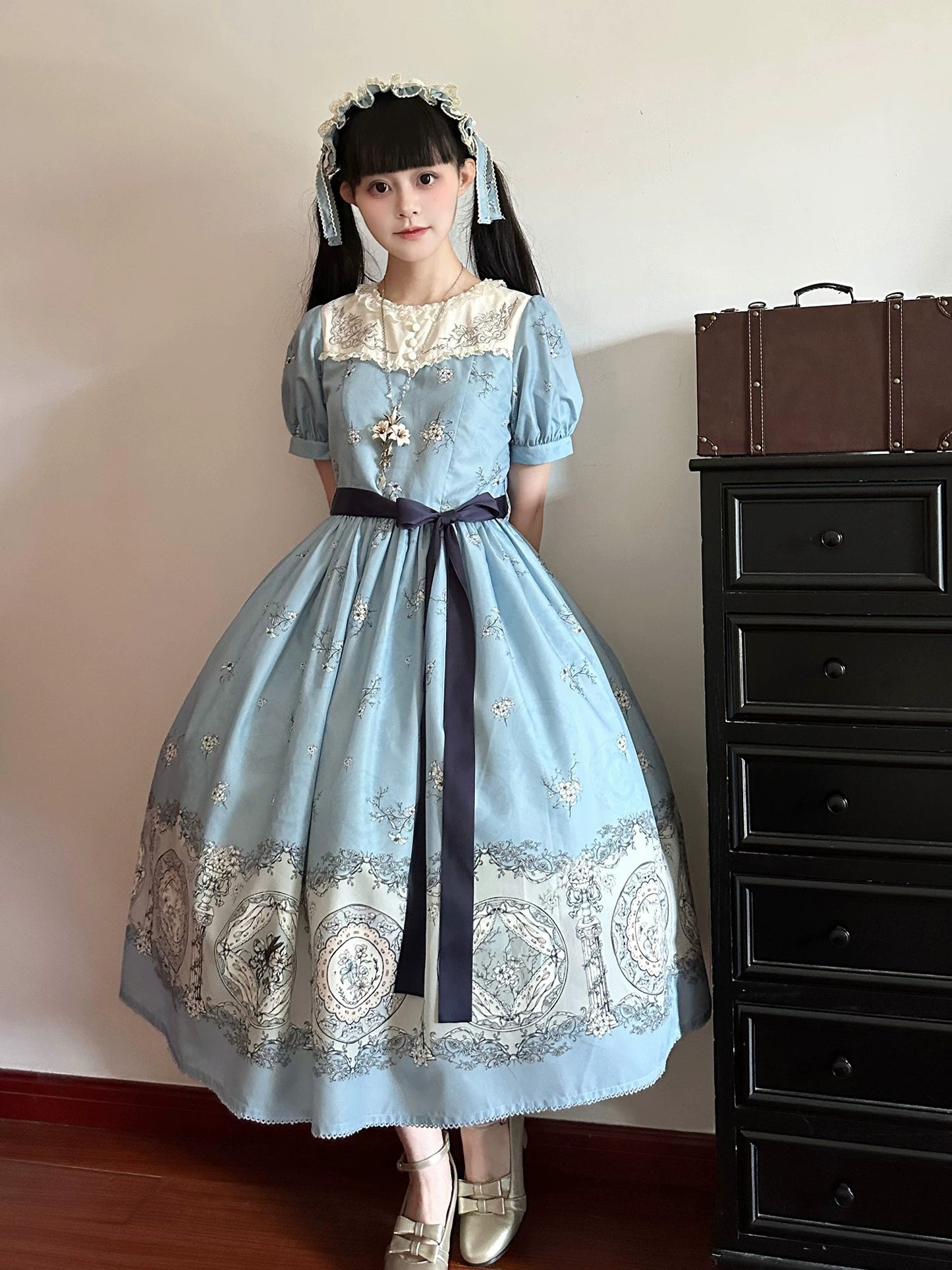Porcelain Bottle ワンピース【DreamWhale】