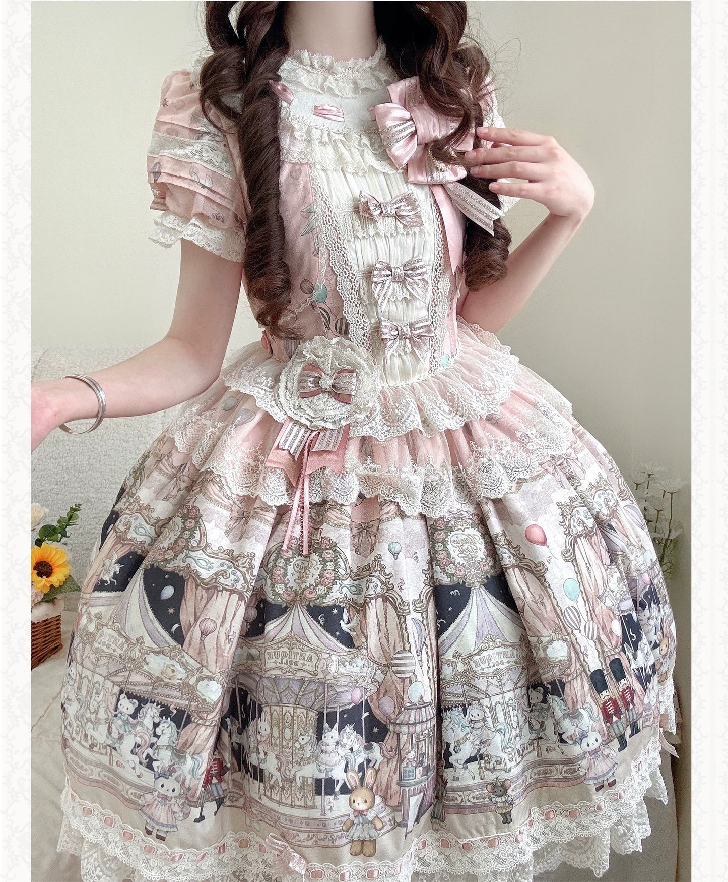 【受注予約~5/28】Magical Night at the Amusement Park ワンピース・フルセット(タイプ2)【Antique Doll】