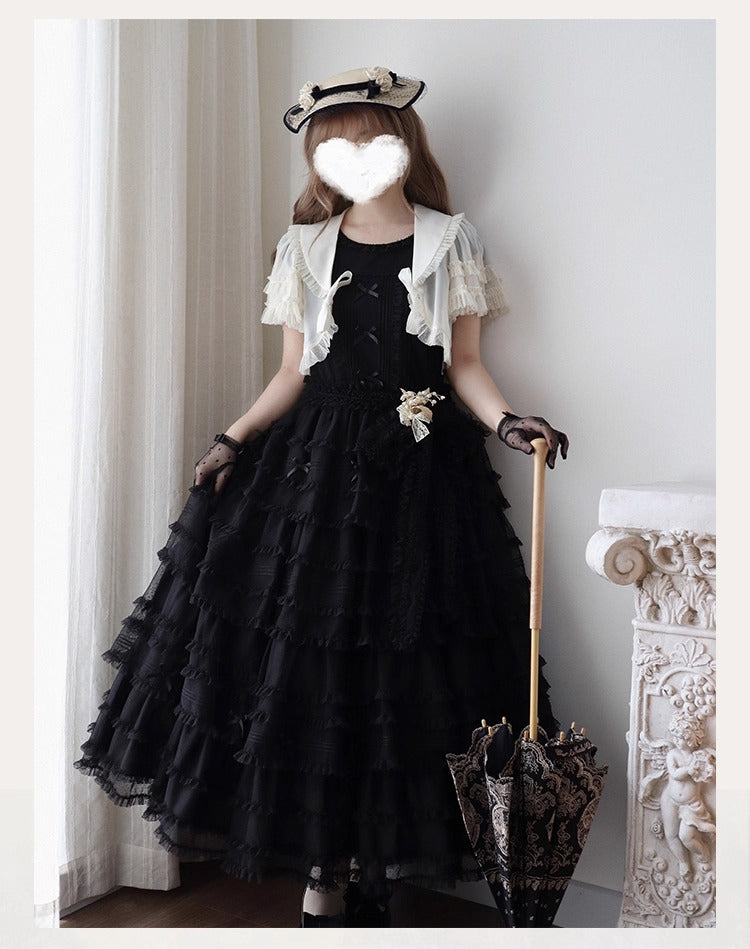 【受注予約~9/28】Summary of the Sea ジャンパースカート(タイプ2)【梅子】