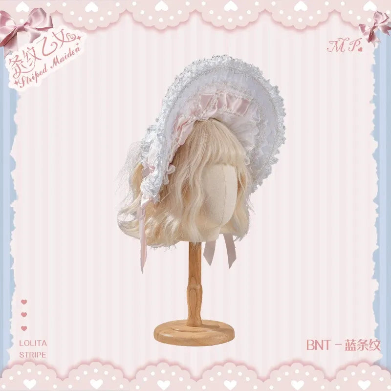 【受注予約~8/3】Striped Maiden アクセサリー【花与珍珠匣】