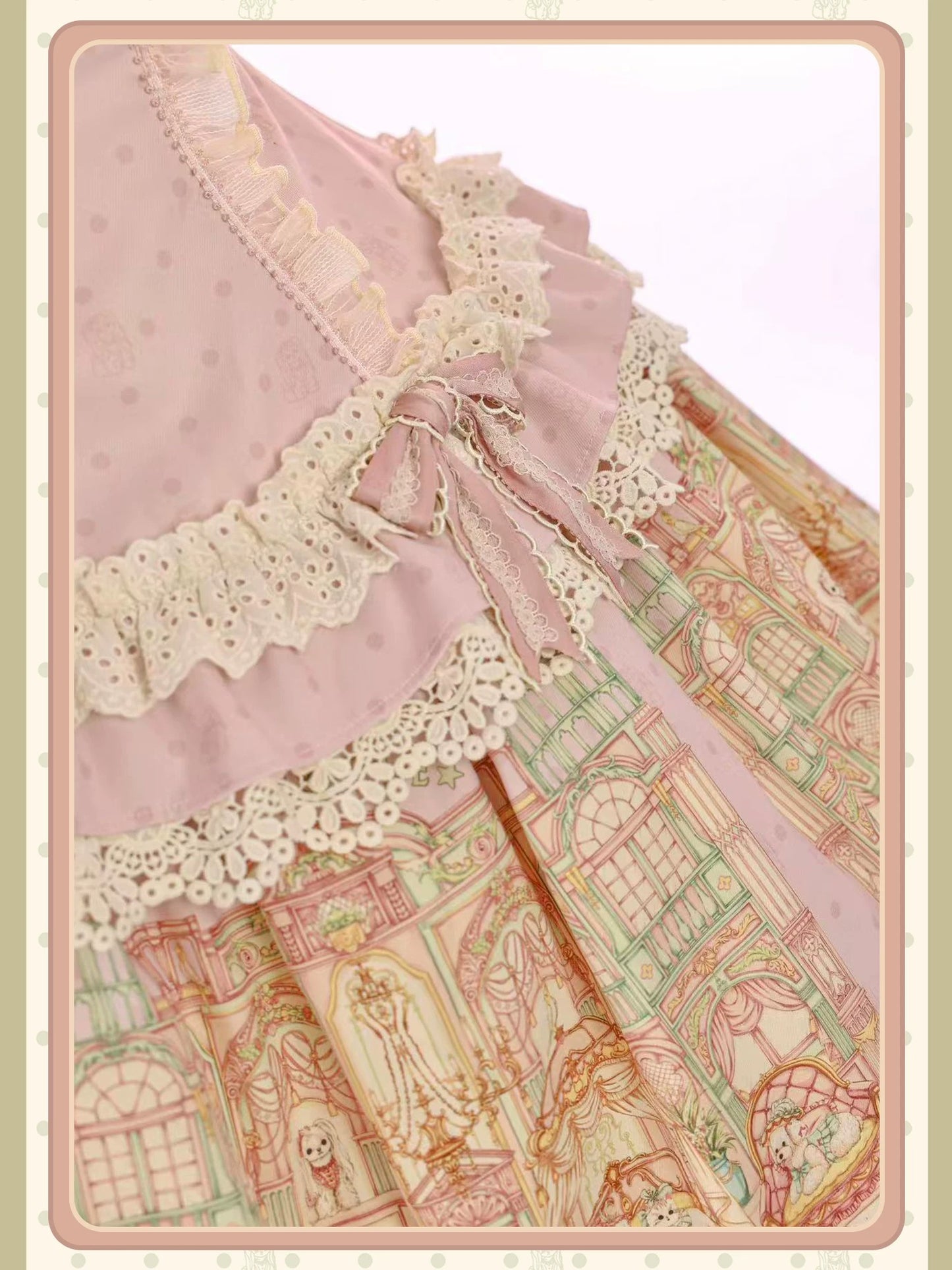 【受注予約~9/6】Fluffy Cat Castle ワンピース・ジャンパースカート【Alice Girl】