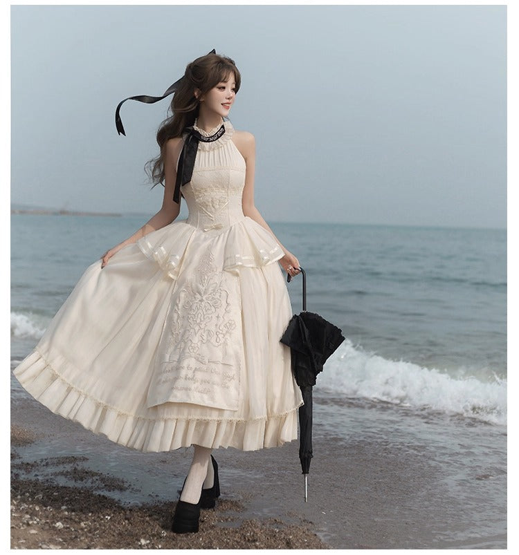 【受注予約~1/13】Liberty Letter ワンピース【Snow】