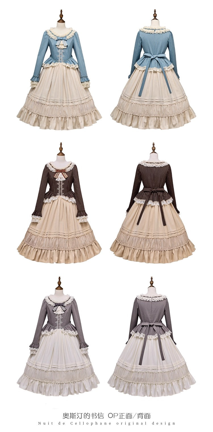 【受注予約~10/30】Austen's Letters ワンピース【NDC】