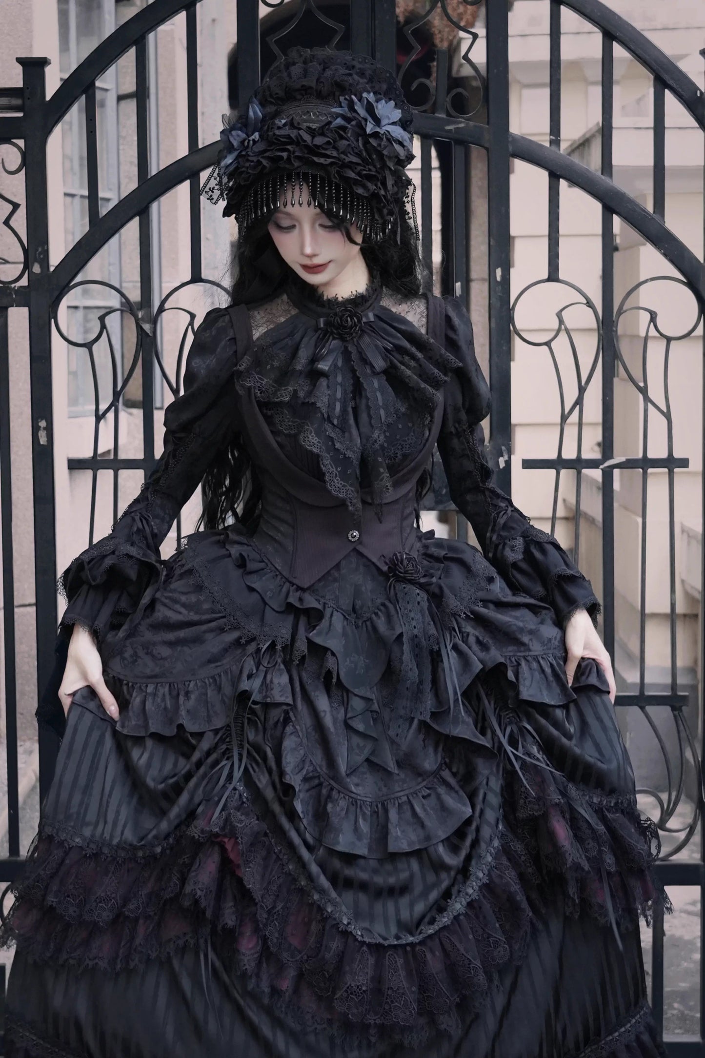 【受注予約~3/16】Eulogy of Victoria スカート【莉莉子】