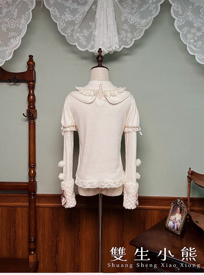 【受注予約~10/23】Frosted Sugar Rabbit トップス【双生小熊】