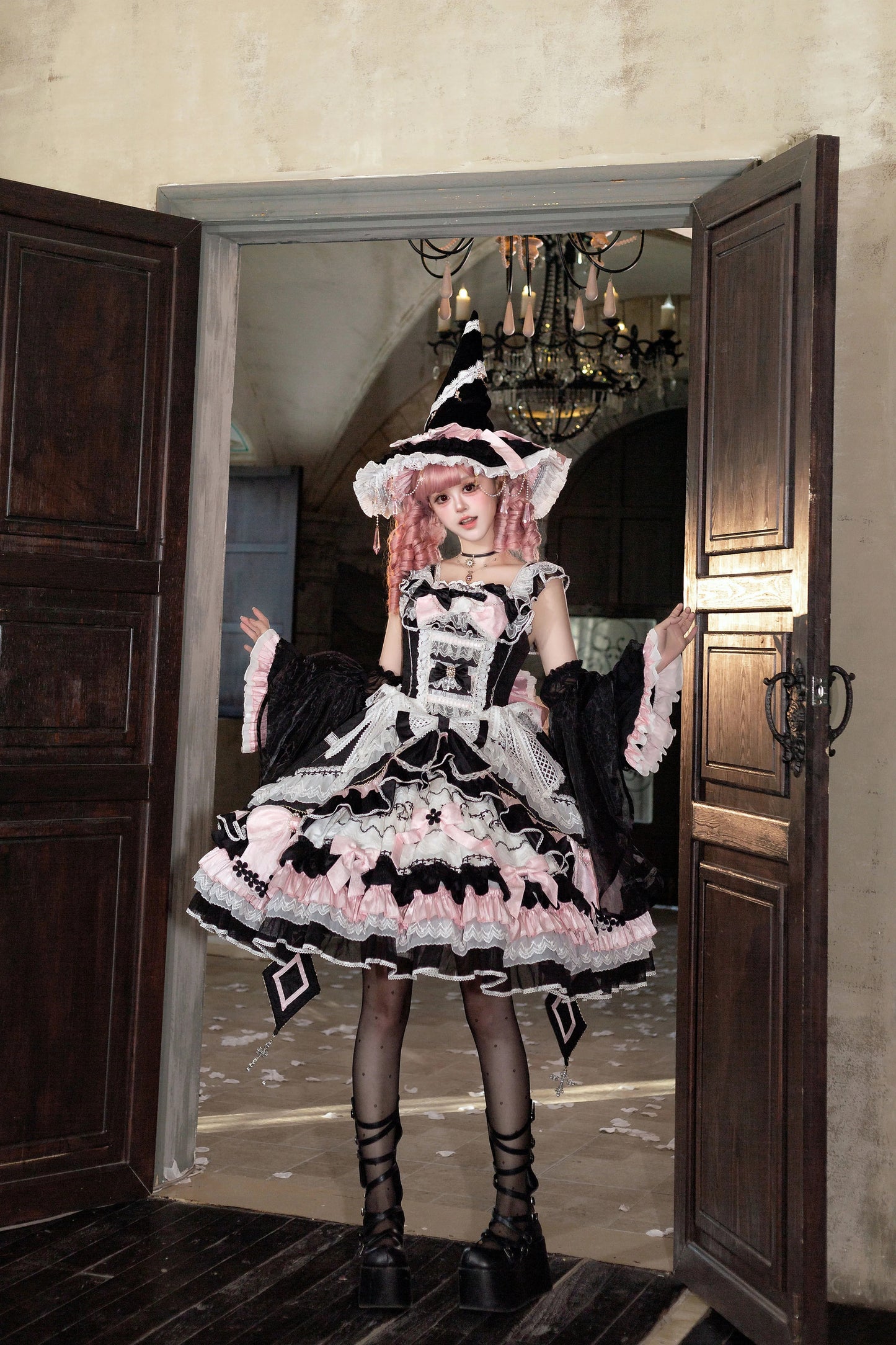 【受注予約~9/13】WITCH PAWNSHOP-7人の魔女- グラトニー 2026ver.-SP- ジャンパースカート・フルセット【Felinae Cookie】