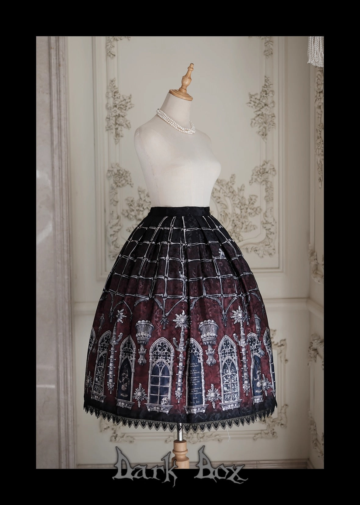 【受注予約~11/10】Ossuary スカート【Dark Box】
