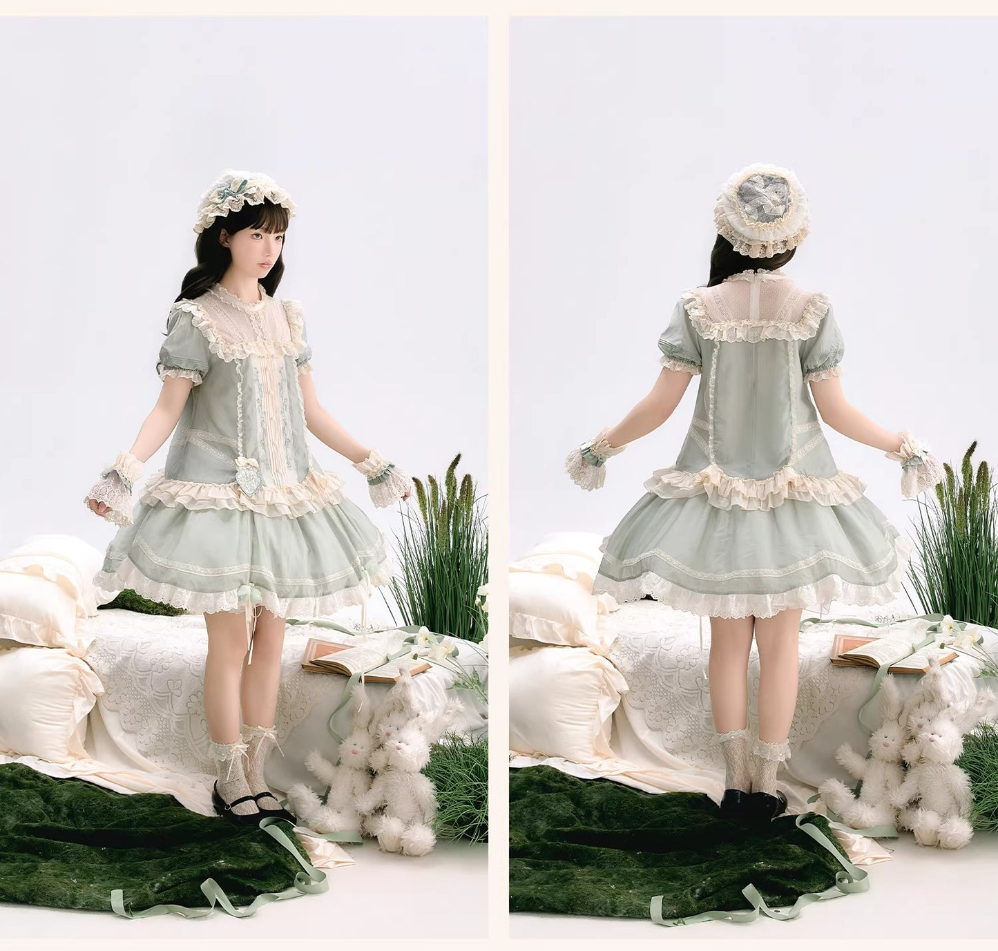 【受注予約~4/19】Princess and the Pea セットアップ【LizBird】