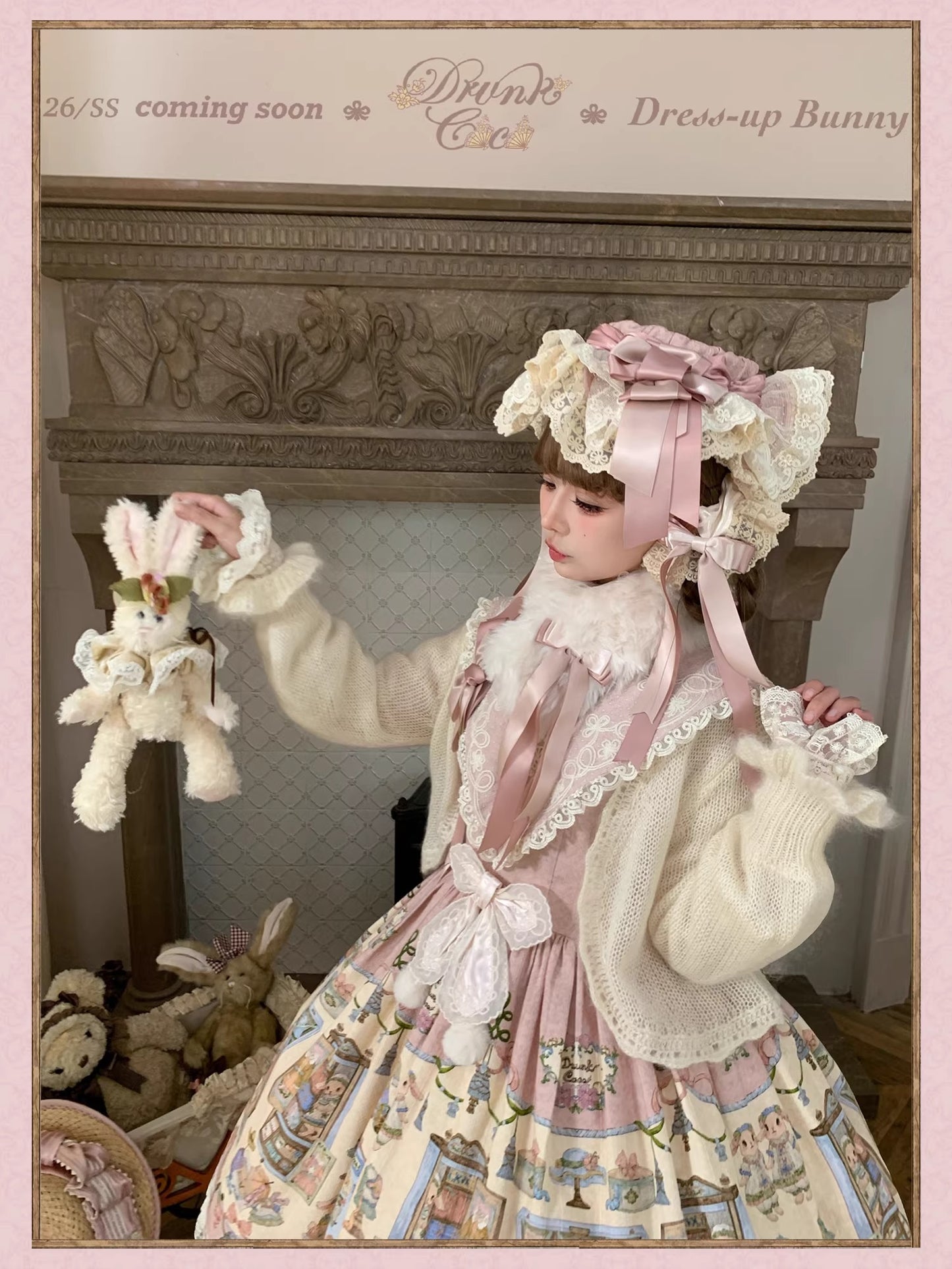 【受注予約~3/12】DressUp Bunny アクセサリー【Drunk Coco】