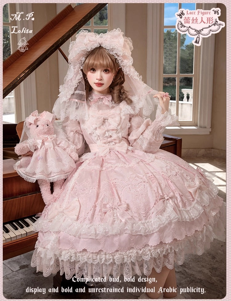 【受注予約~12/23】Race Doll ジャンパースカート(タイプ1)【花与珍珠匣】