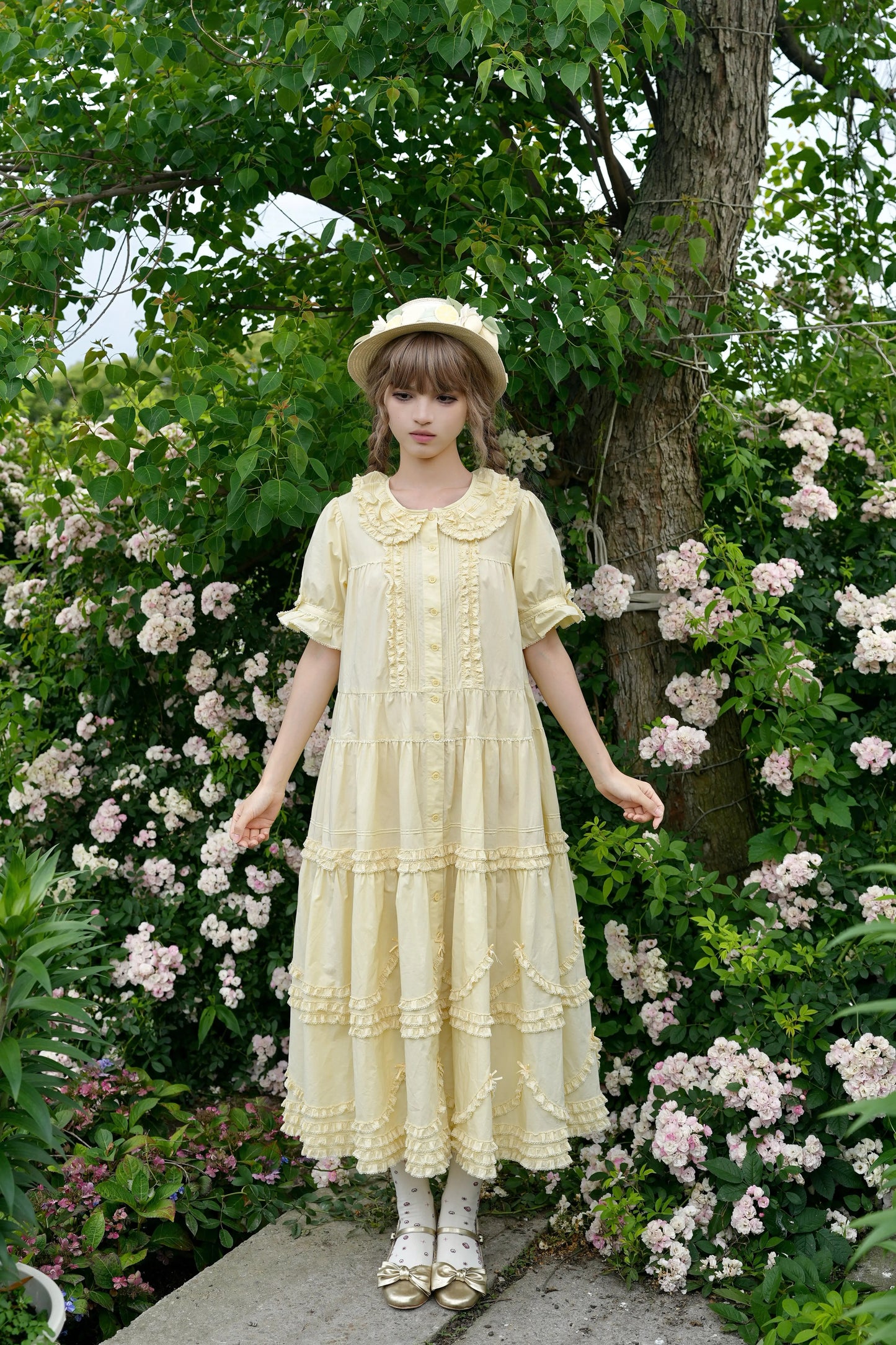 【受注予約~6/28】Warm Sun Palette 2026ver. ワンピース 豪華版・125cm丈【暖屿洋装】