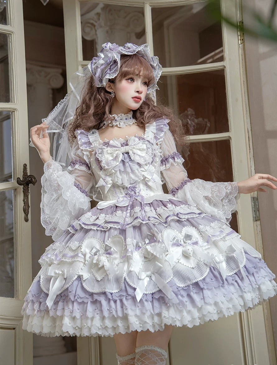 【受注予約~8/6】Sugar Strawberry ジャンパースカート・フルセット【咩耶】