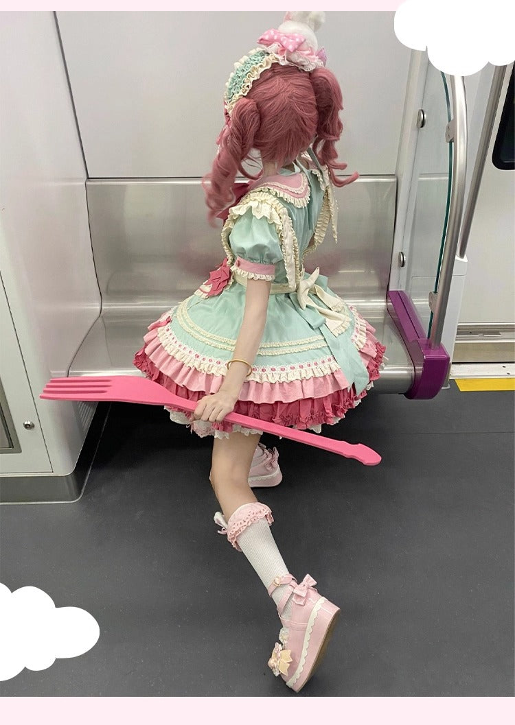 [Pre-orders until September 23rd] Lop-Ear Rabbit Full Set [Heart-Playing Couple]