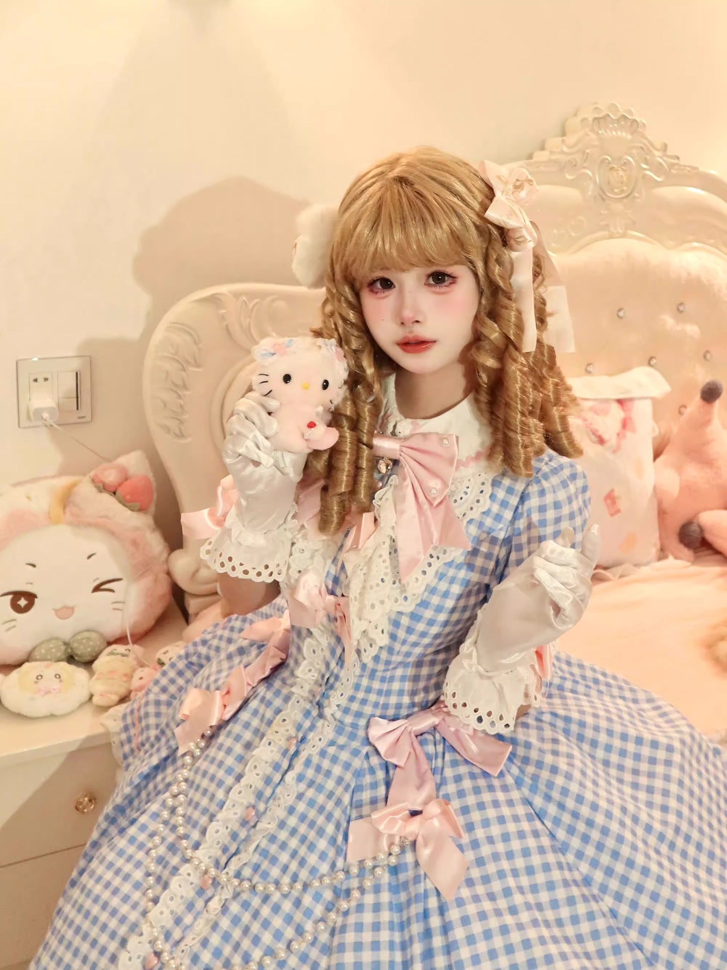 【受注予約~11/20】Ribbondoll ワンピース【Cutey Mask】