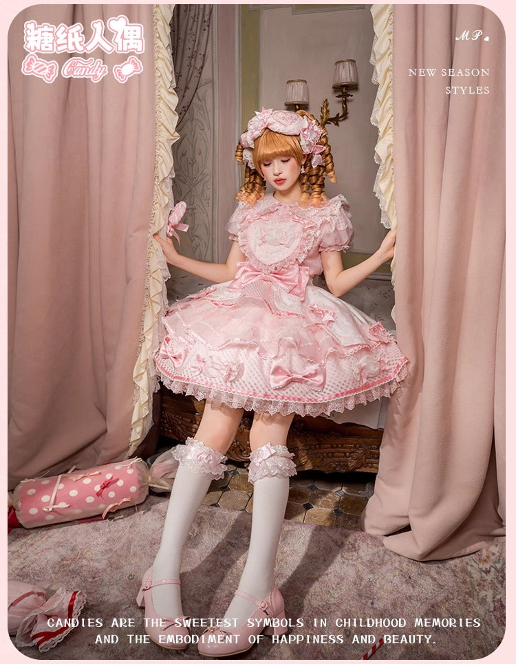 【受注予約~12/8】Candy Wrapper トップス・スカート【花与珍珠匣】