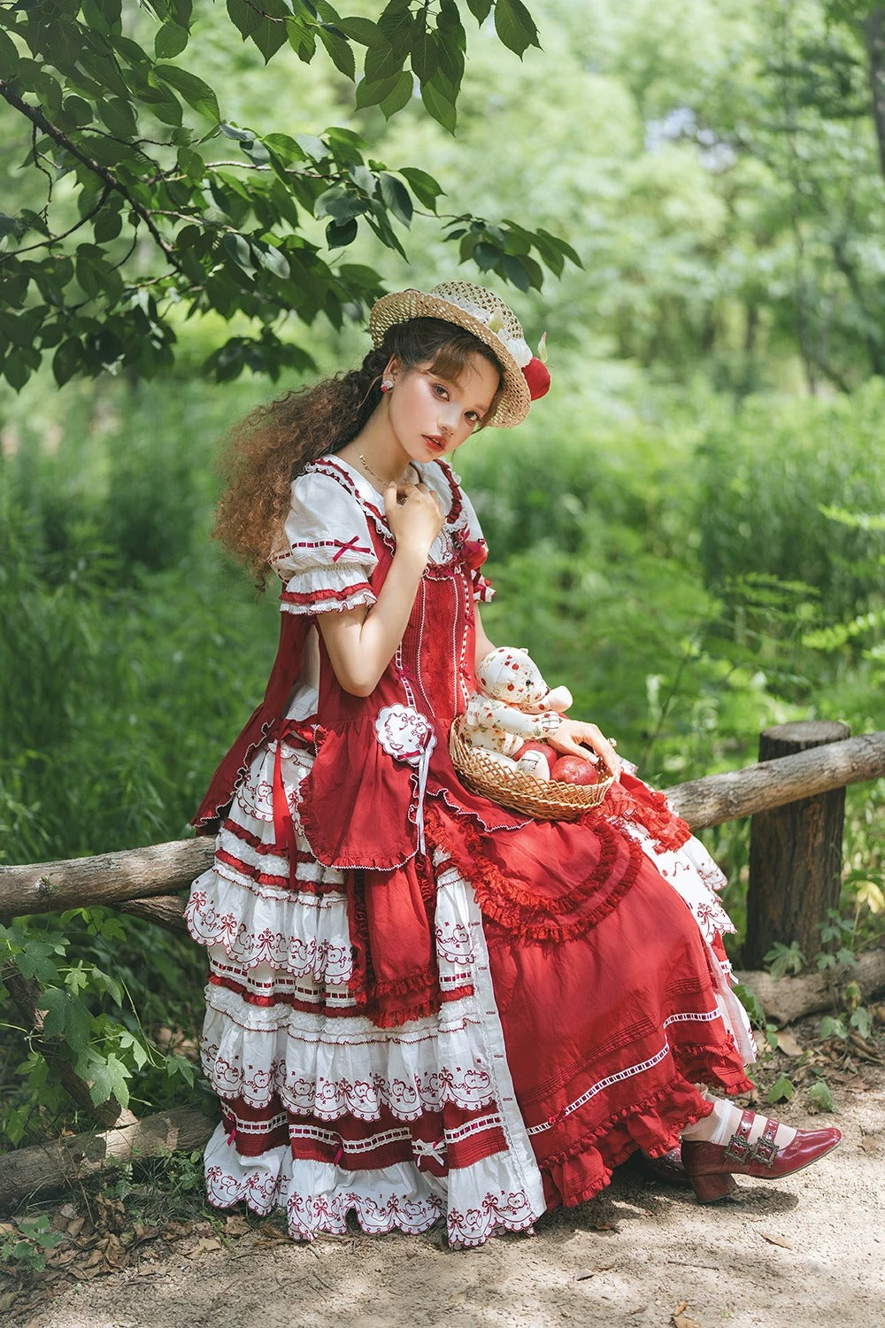 【受注予約~7/23】Orchard of the Four Seasons エプロン【Miss Point】