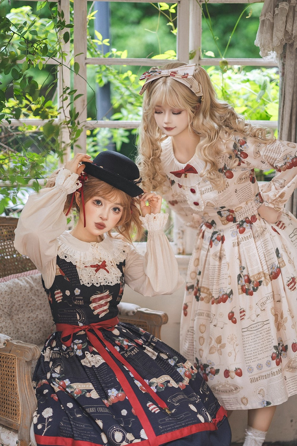 【受注予約~9/17】Grass art collection ブラウス【Miss Cube】