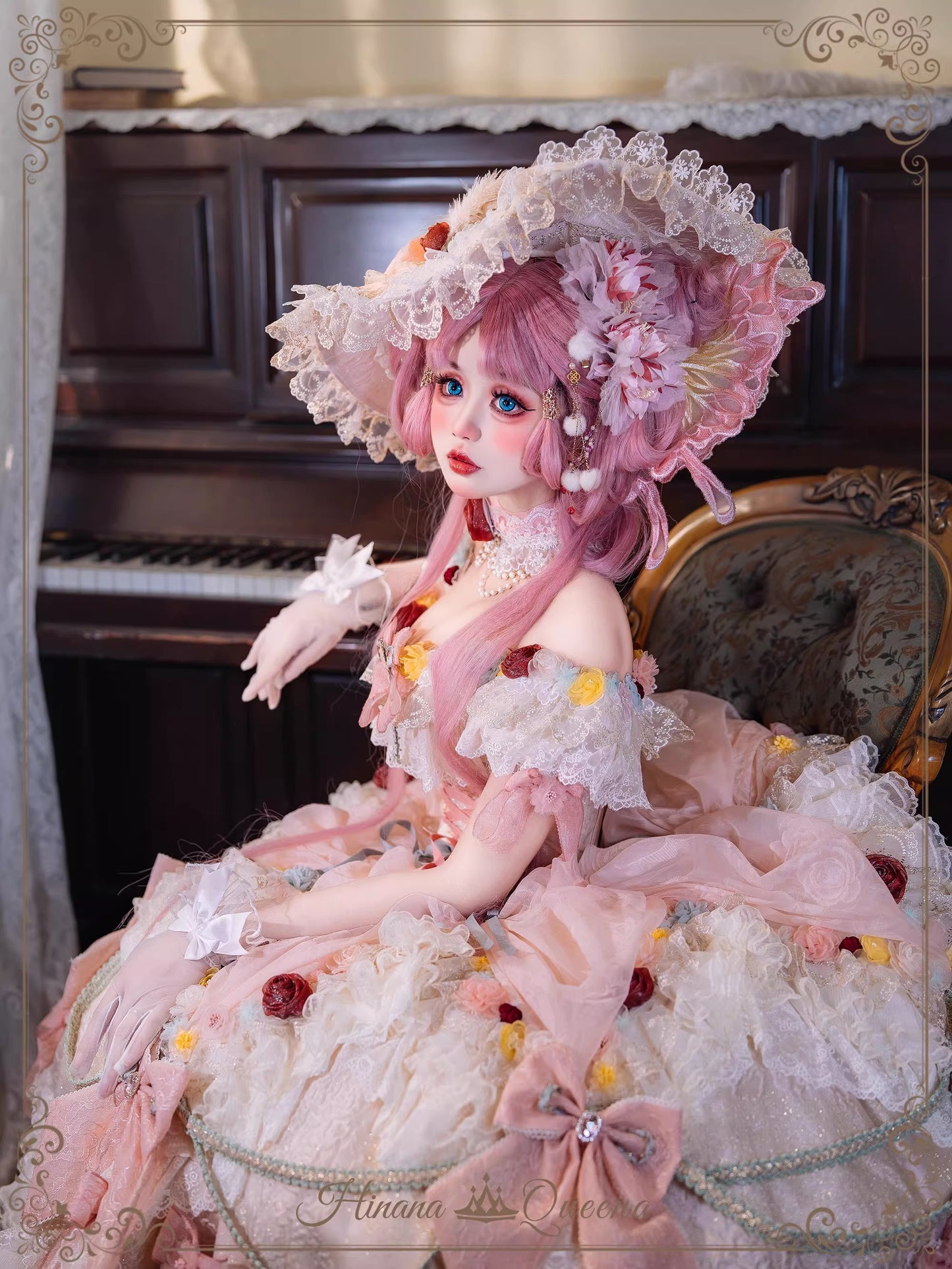 【受注予約~4/26】Gorgeous Wood Dandelion ワンピース・フルセット【Hinana Queena】