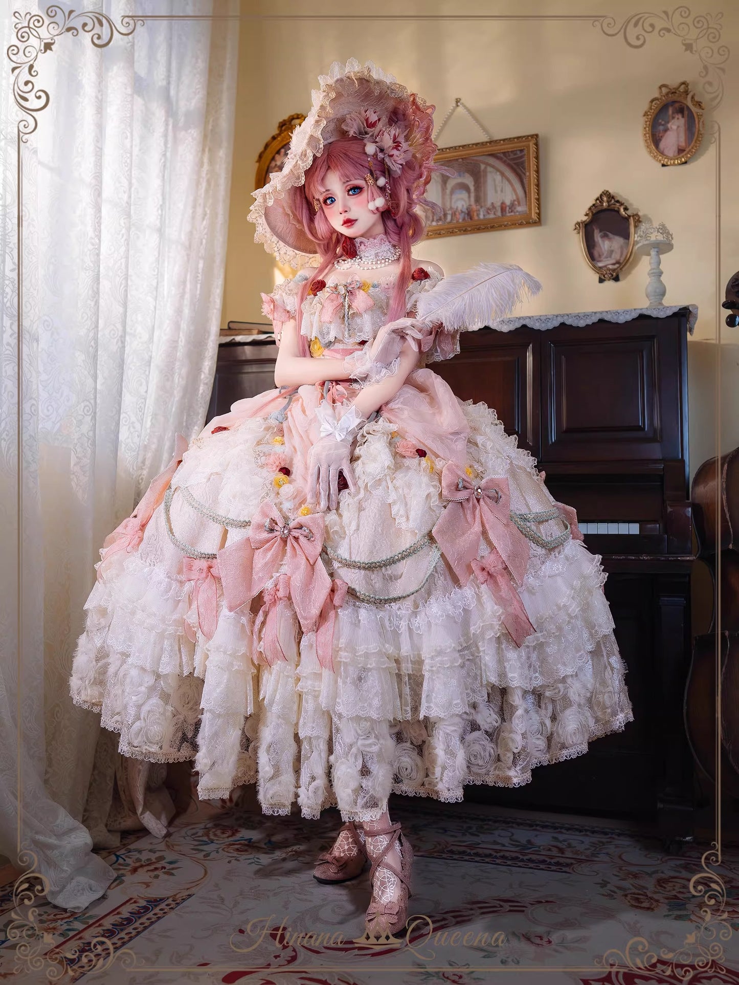 【受注予約~4/26】Gorgeous Wood Dandelion ワンピース・フルセット【Hinana Queena】