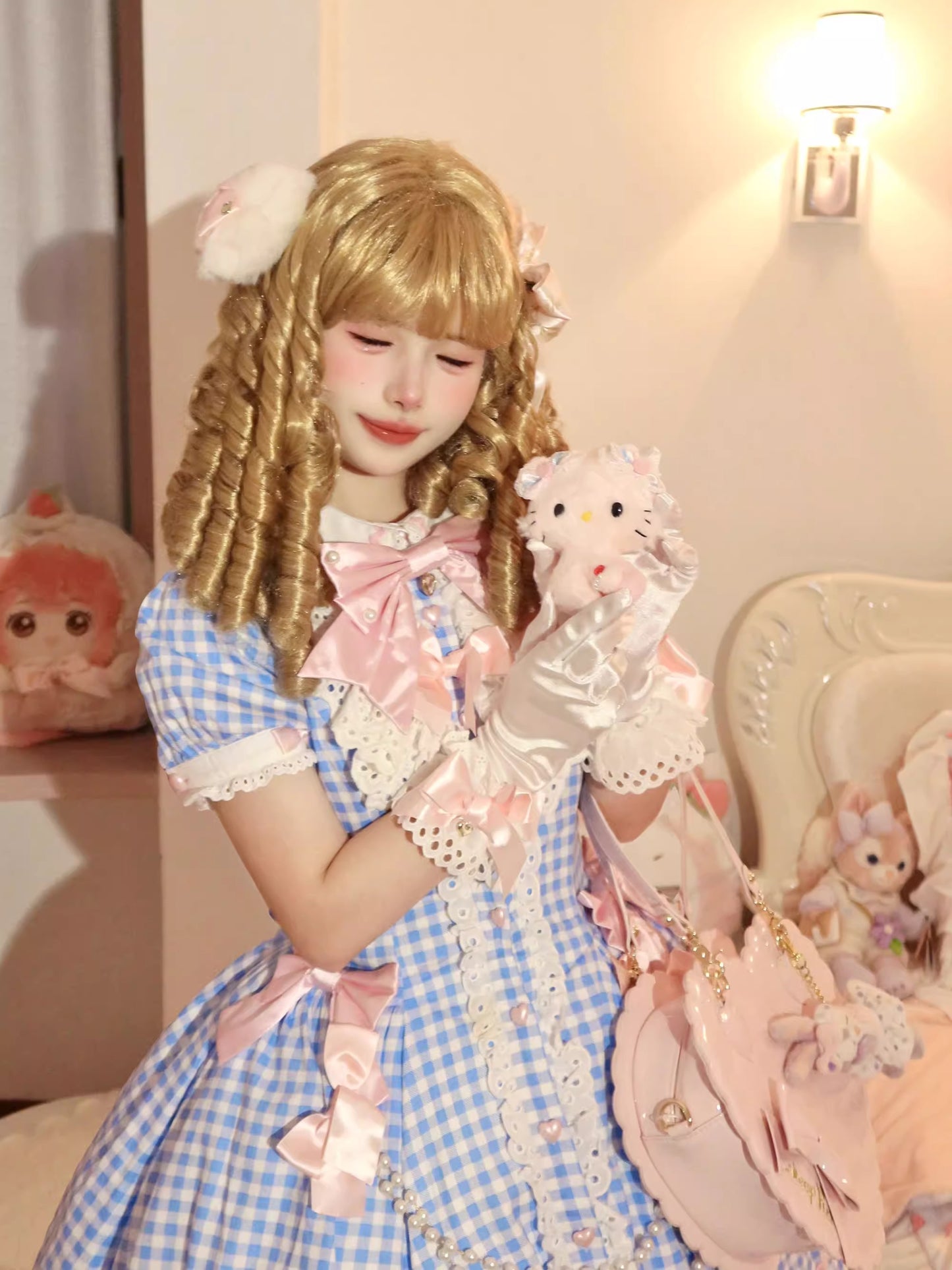 【受注予約~11/20】Ribbondoll ワンピース【Cutey Mask】